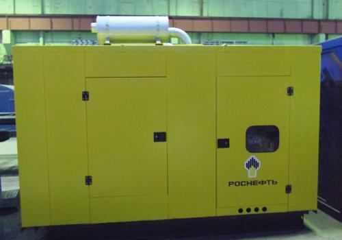 Дизельная электростанция в кожухе мощностью 400 кВт для «РН-Аэро», г. Артем, Приморский край